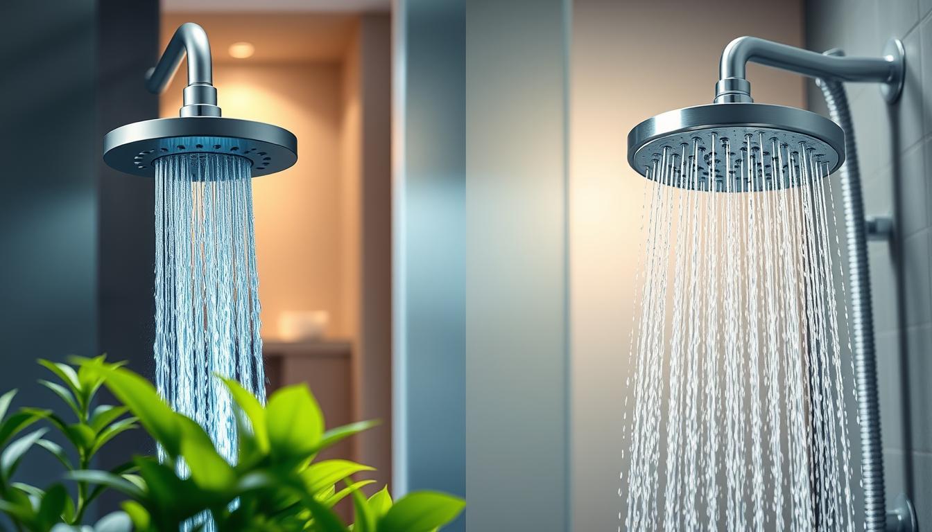 low flow vs high efficiency showerhead