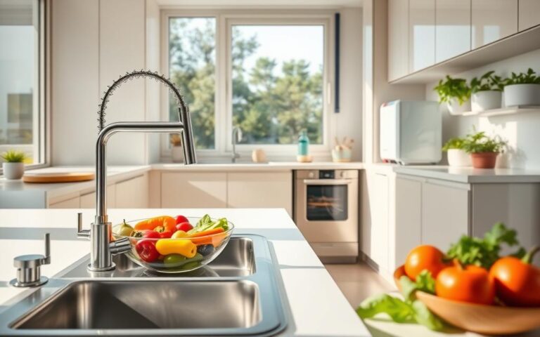 efficient kitchen water use